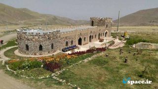 اقامتگاه بوم گردی اکو کمپ ملک سویی (درنا) مشگین شهر اردبیل- نمای قلعه (رستوران)